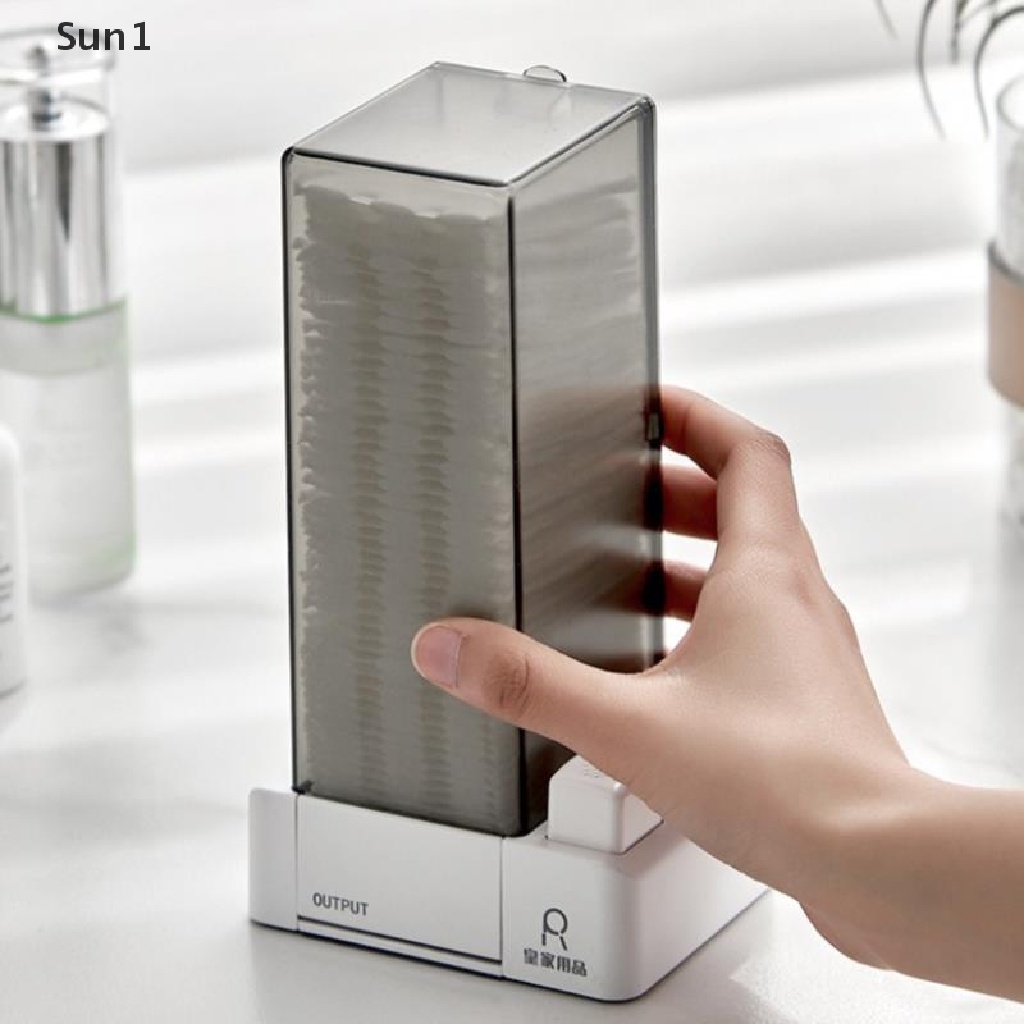 Hộp Đựng Bông Tẩy Trang Tự Động Chống Bụi Bẩn Sun1 &gt;