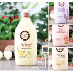 Sữa tắm Happy Bath Natural 900g Hàn Quốc các mùi