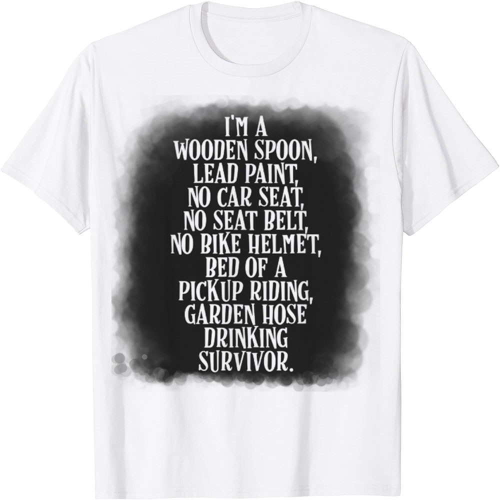 Áo Thun In Hình - IMA Wood Spoon Garden vòi Uống - TH4318