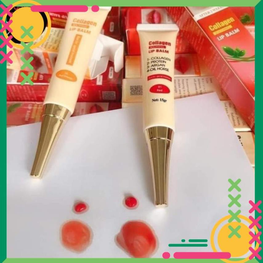 Dưỡng Môi  Kích Màu ⇉ Dưỡng Xăm⇉ Dưỡng Kích Màu Collagen Lip Balm 15g⇉ Check mã-Usa