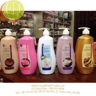 Sữa tắm Shena 1200ml đủ các màu