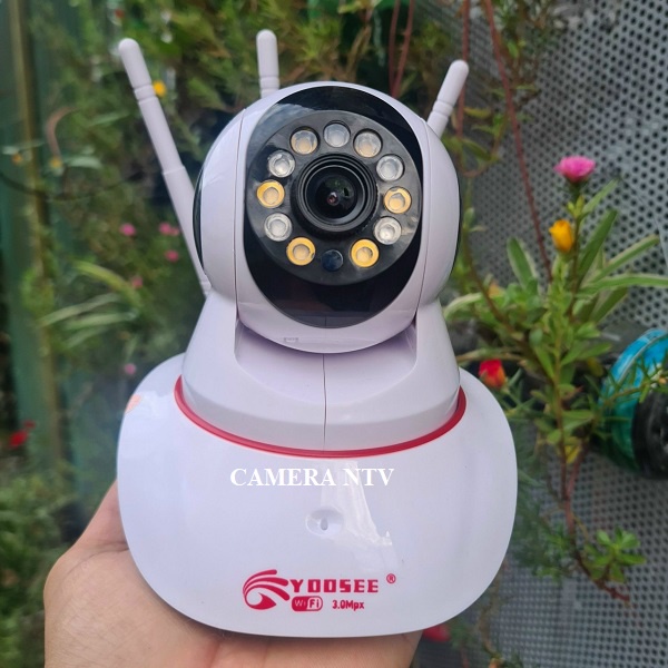 Camera Yoosee IP Wifi HD1080 - 2.0Mps - QUAY ĐÊM CÓ MÀU - không cổng mạng LAN