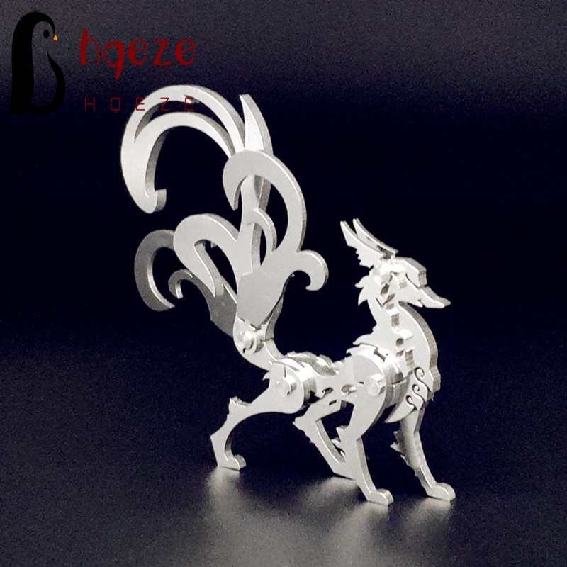 Mô Hình Lắp Ráp Động Vật 3D Bằng Thép Không Gỉ