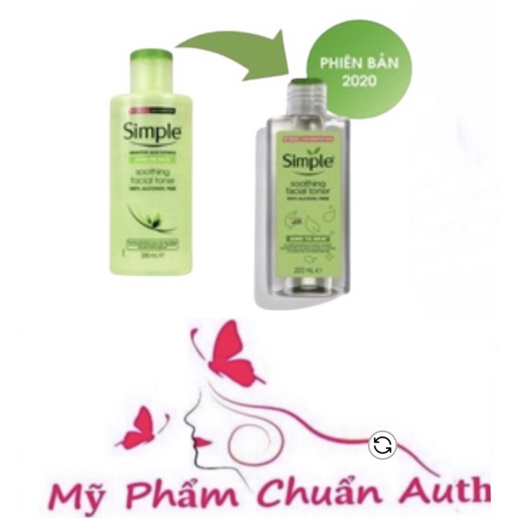 Nước hoa hồng Simple Toner