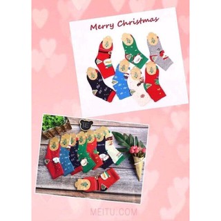 Tất Noel Cao Cổ Cho Bé - 1 đôi