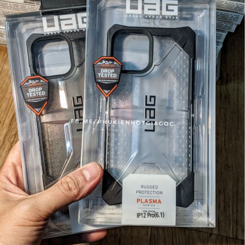 Ốp điện thoại UAG Plasma bảo vệ cho IP 14 Pro max / 13 / 12 Pro max / 12 / 12 mini chống va đập