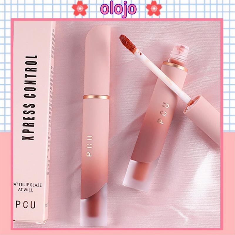 ⚜️Son Môi Dạng Kem Màu Nhung Lì Không Dính Ly Dưỡng Ẩm Lâu Trôi PCU