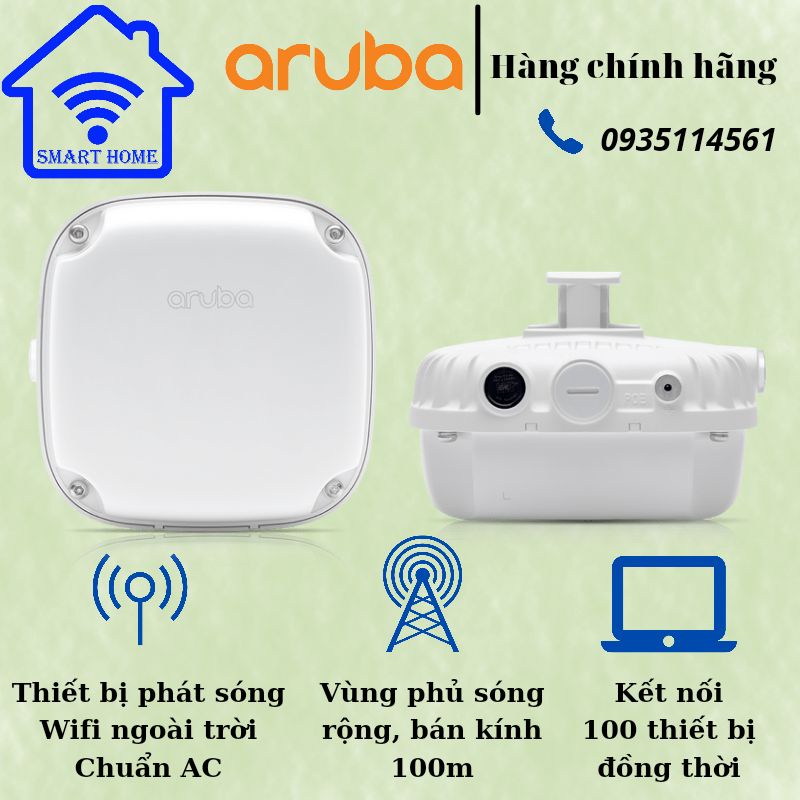 Bộ phát wifi ngoài trời Outdoor ARUBA IAP 365 Hàng chính hãng
