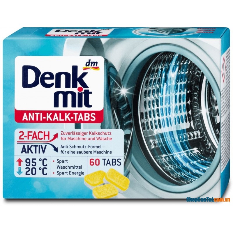 Viên Vệ Sinh Lồng Giặt Denkmit 60 viên