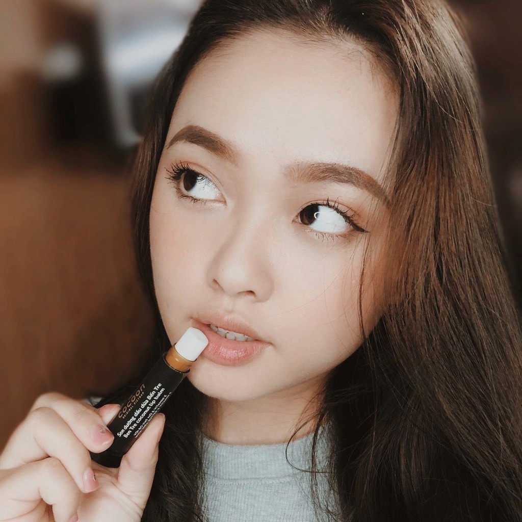 Son dưỡng môi dầu dừa Bến Tre Cocoon Coconut Lip Balm 5g