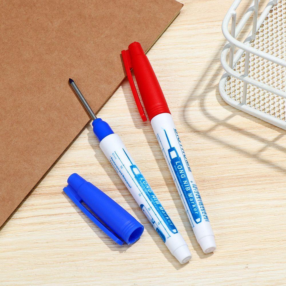 Bút Đánh Dấu Hai Đầu Dài 30mm Chống Nước Dùng Làm Đồ Gỗ