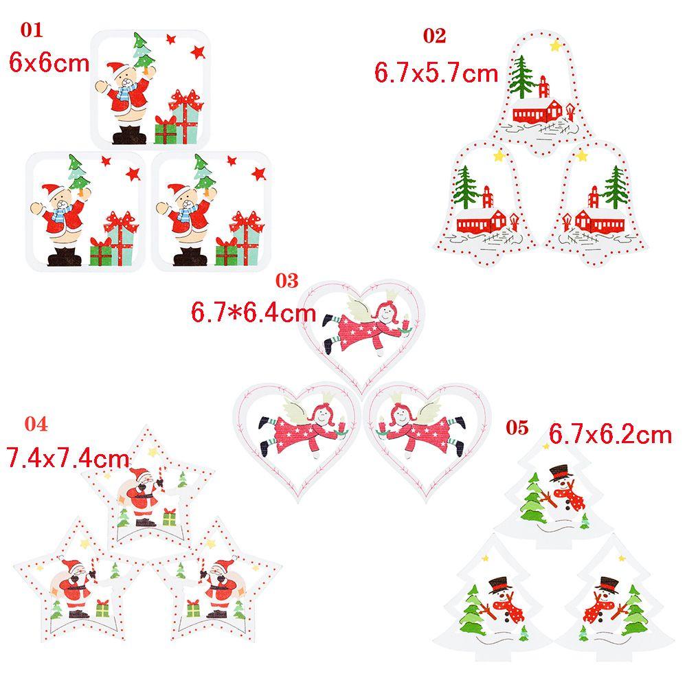 Chuông Treo Trang Trí Cây Thông Noel Hình Trái Tim DIY