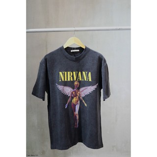Áo Thun Tee Wash Nirvana