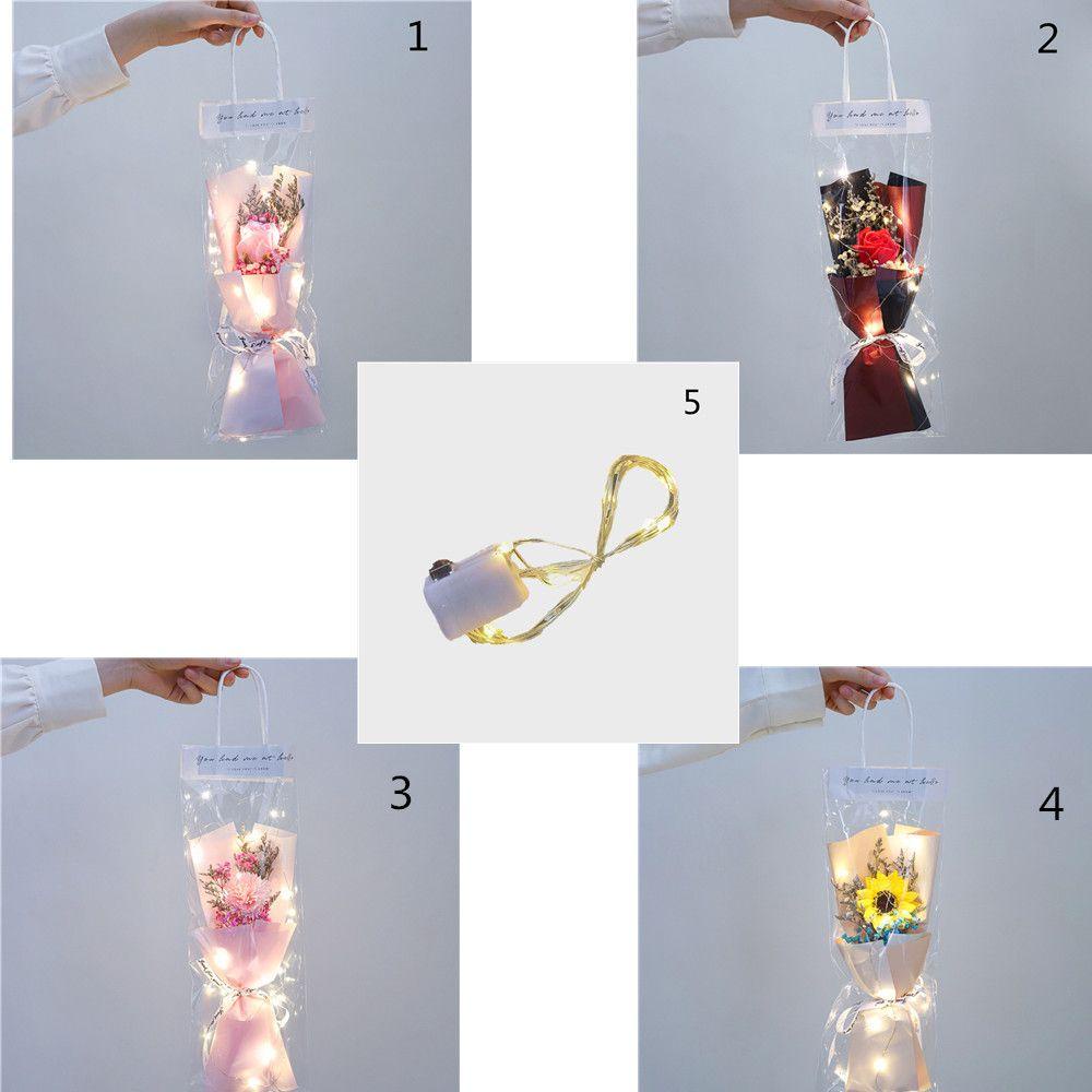 Bó Hoa Nhân Tạo Mini Làm Quà Tặng Valentine
