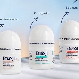 Lăn Etiaxil giảm mồ hôi ngăn mùi hiệu quả chính hãng 15ml