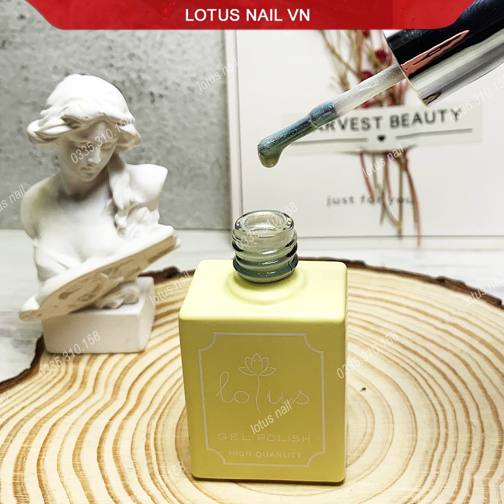 Sơn gel ngọc trai Lotus màu vàng mã A54-09