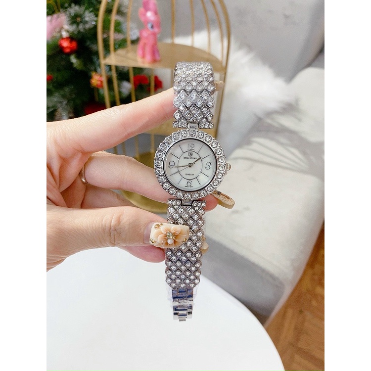 Đồng hồ nữ Royal crown Đính đá siêu đẹp + Full Hộp mẫu mới 2022 | BigBuy360 - bigbuy360.vn