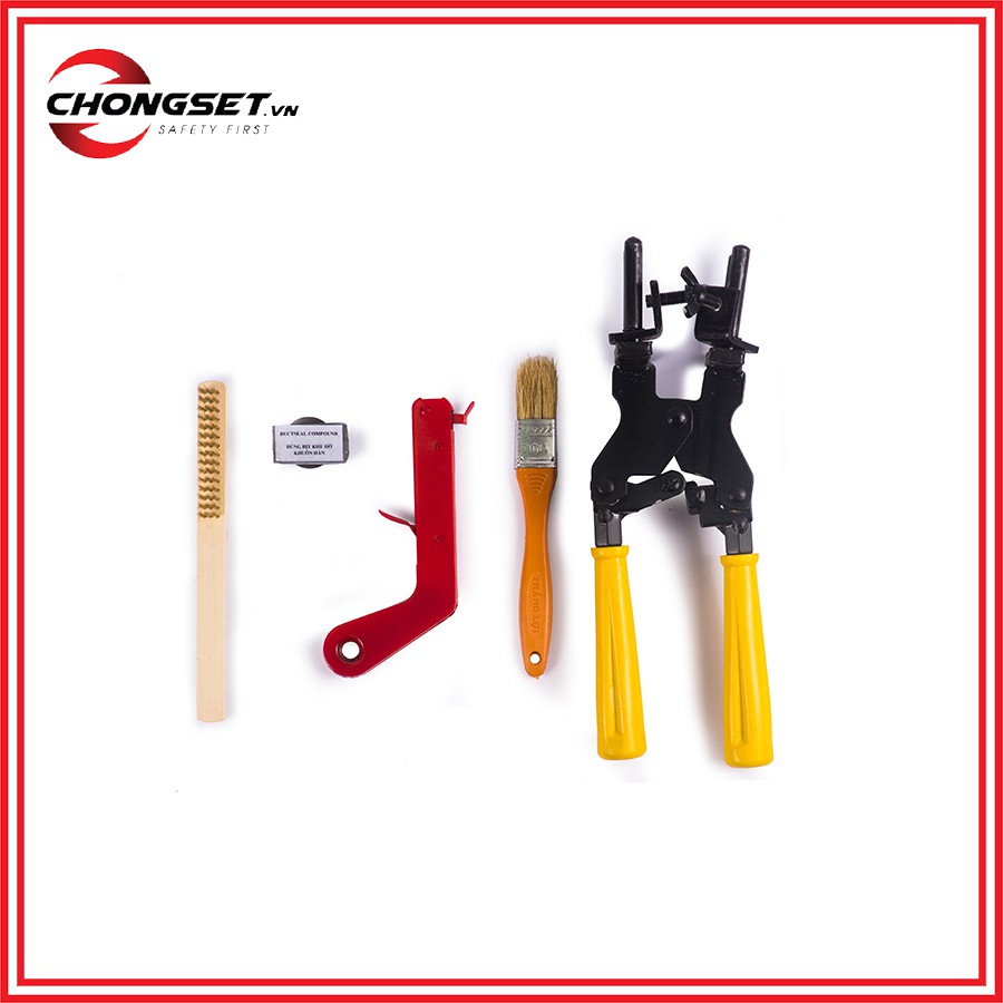 Khuôn Hàn Hoá Nhiệt GOLDWELD Liên Kết 1 Đầu Cọc 4 Đầu Cáp Chất Liệu Graphite Bền Bỉ CR33