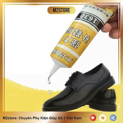 Keo dán 1630 đa năng dán giày thể thao, giày da, túi da, trong suốt siêu dính, không thấm nước chuyên dụng