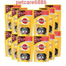 pate chó pedigree dạng sốt nhuyễn 130g