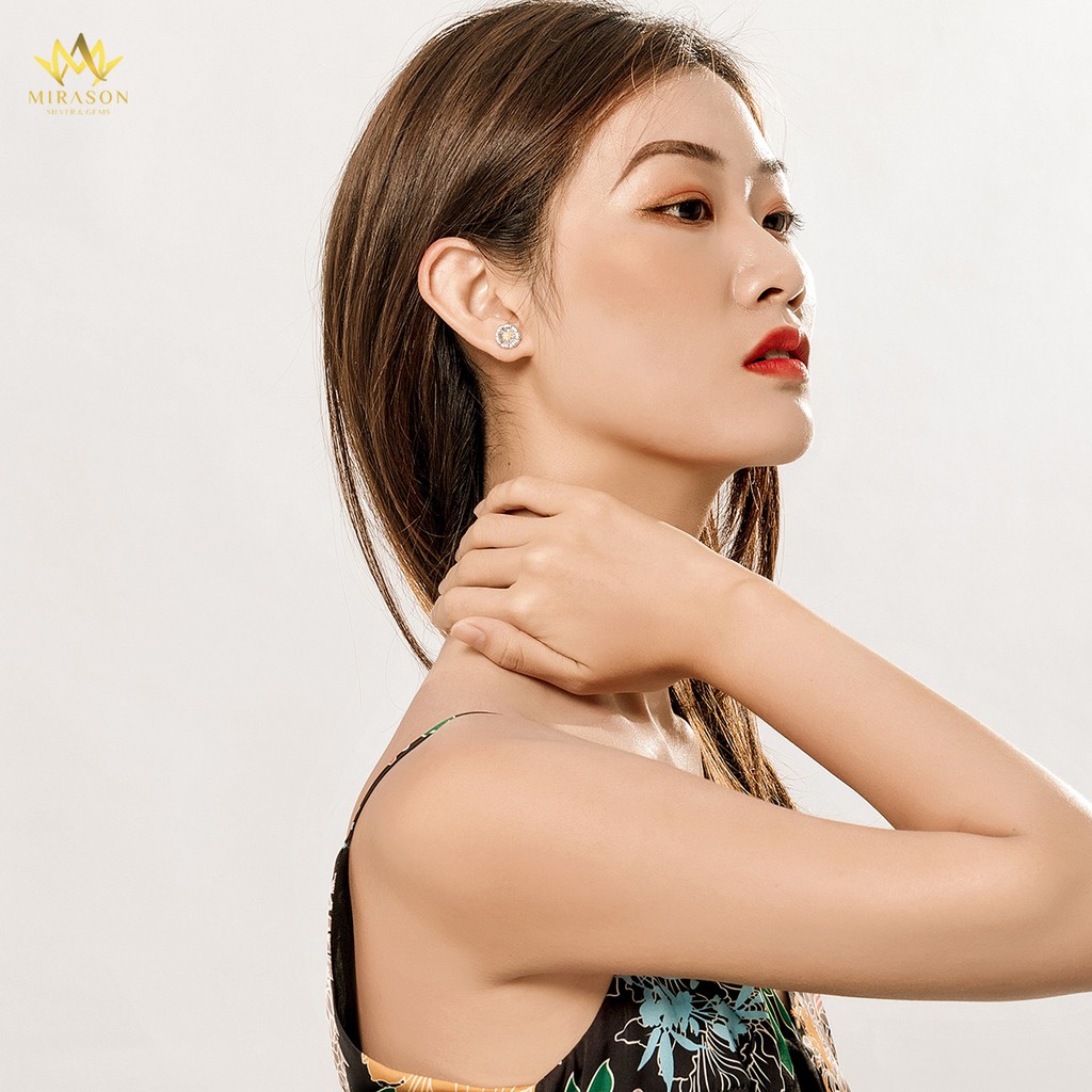 MIRASON - Bông Tai Bạc 925 Cao Cấp - MBT044
