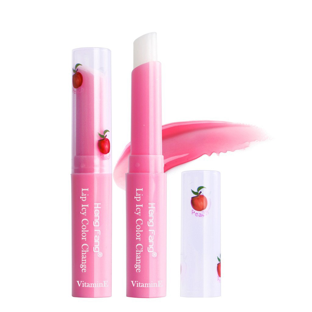 ✨Son dưỡng đổi màu theo nhiệt độ Lip Icy Color Change Vitamin E hàng nội địa Trung