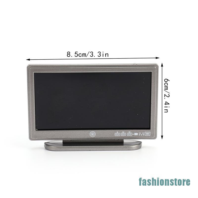 Mô Hình Tv Mini Tỉ Lệ 1: 12 Dùng Để Trang Trí Nhà Búp Bê