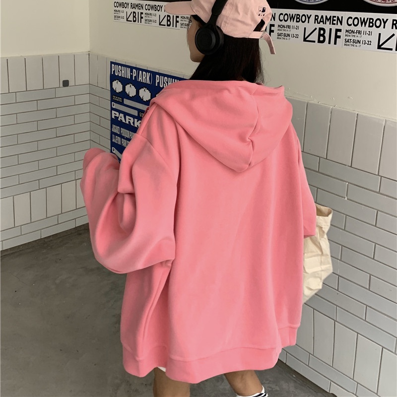Áo khoác hoodie Perty mỏng thời trang mùa thu phong cách Hàn Quốc cho nữ