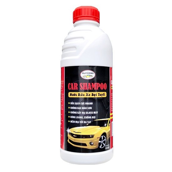 Nước rửa xe bọt tuyết Car Shampoo Autopro 1L