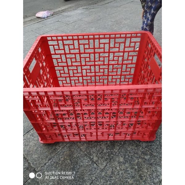 Rổ giao hàng 8 bánh xe mẫu mới