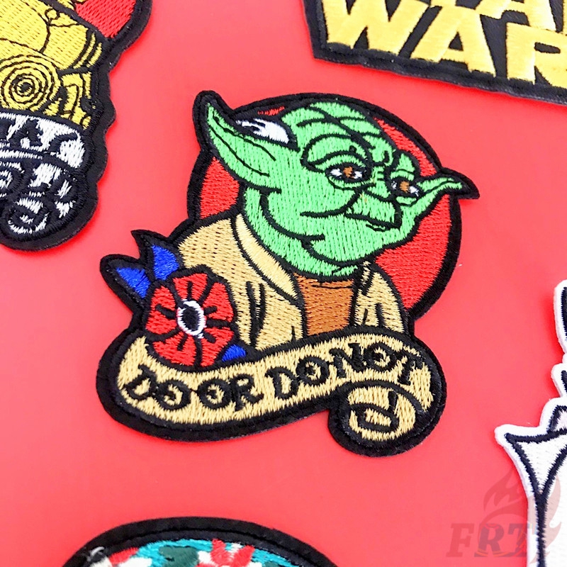 Miếng dán ủi quần áo trang trí họa tiết phim Star Wars