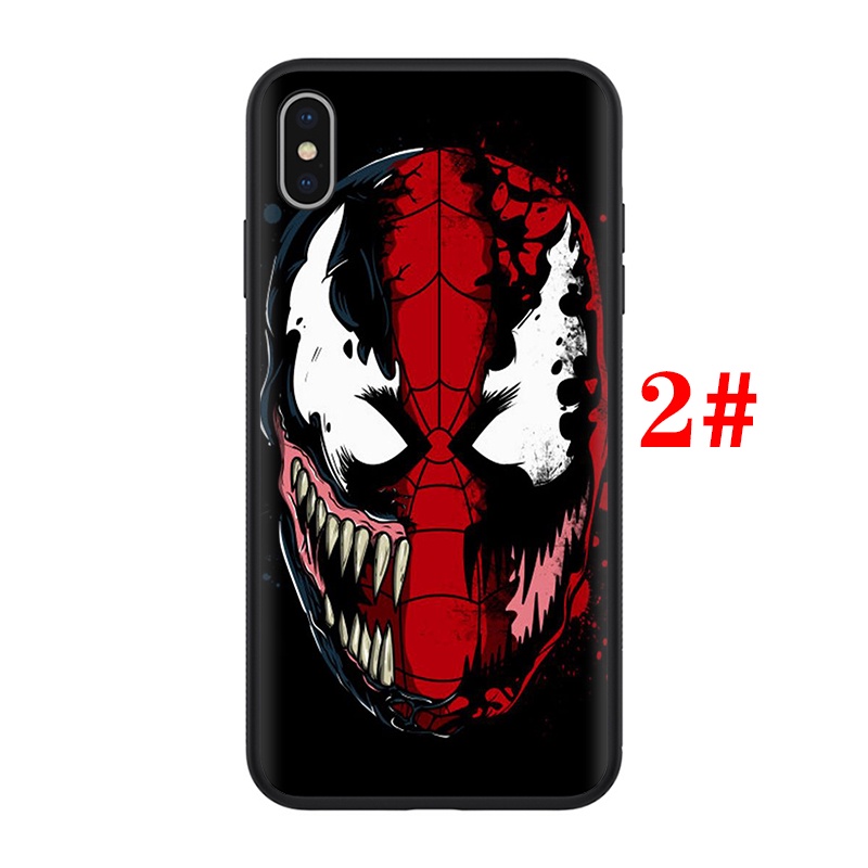 Ốp Điện Thoại Silicon Tpu Mềm Hình Venom Marvel Cho Iphone 8 7 6s 6 Plus 5 5s Se 2016 2020 8 + 7 + Xa134