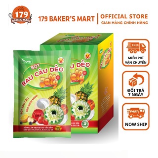 Bột rau câu giòn Agar, rau câu dẻo Jelly Hoàng Yến gói 12g - Siêu thị 179
