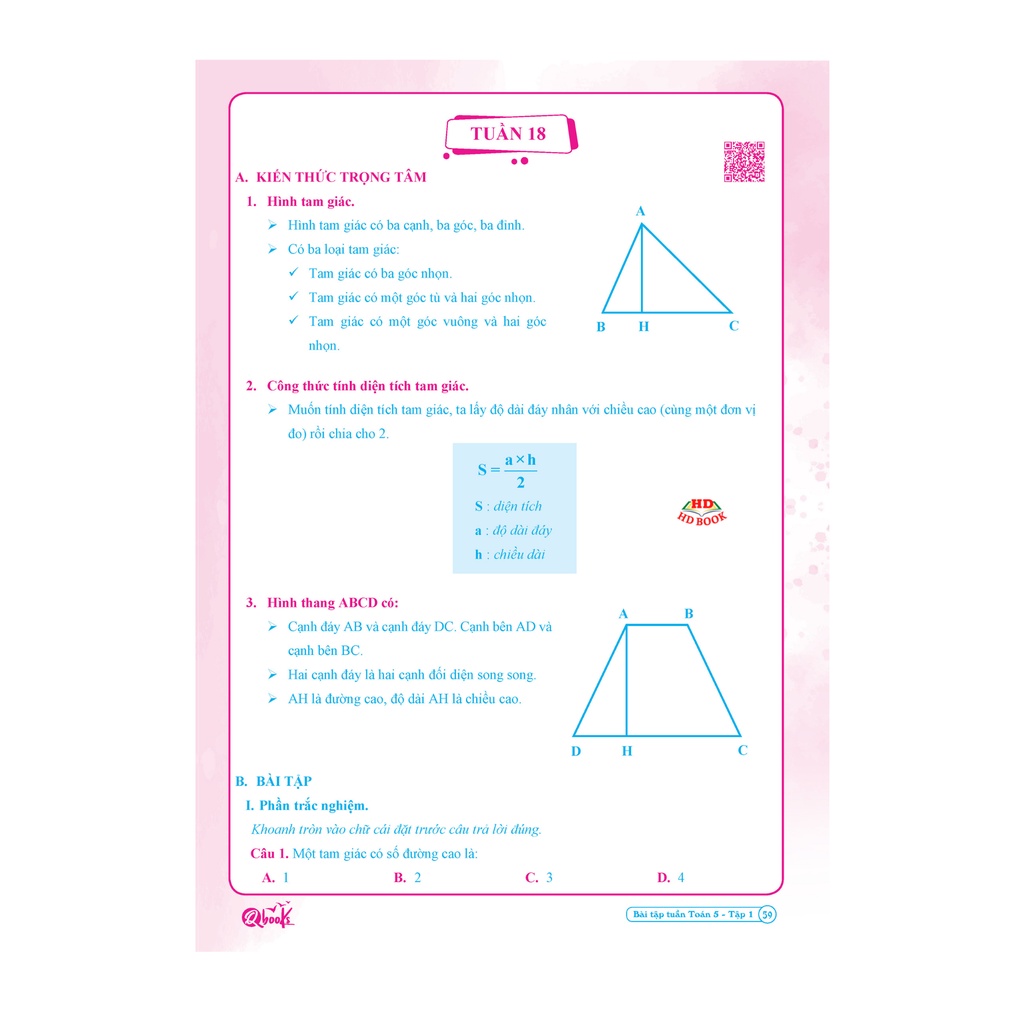 Sách - Bài tập tuần TOÁN lớp 5 - Tập 1