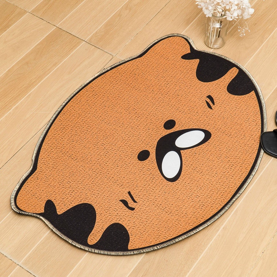 Thảm Bali Hình Thú Ngộ Nghĩnh Có Đế Chống Trơn Hình Con Vật Mèo Gấu Bàn Chân Siêu Thấm
