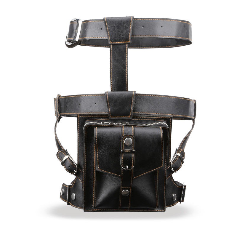 PUBG Same Style Cosplay Belts Bag Cosplay Accessories Pu Leather Waist Bag