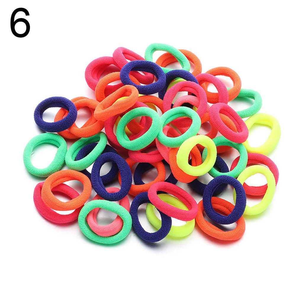 ME Set 50 Băng Đô Cài Tóc Nhiều Màu Sắc Xinh Xắn Cho Bé Gái