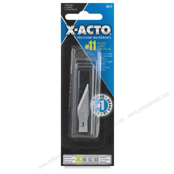 Bộ 5 lưỡi dao trổ X-Acto (#11)