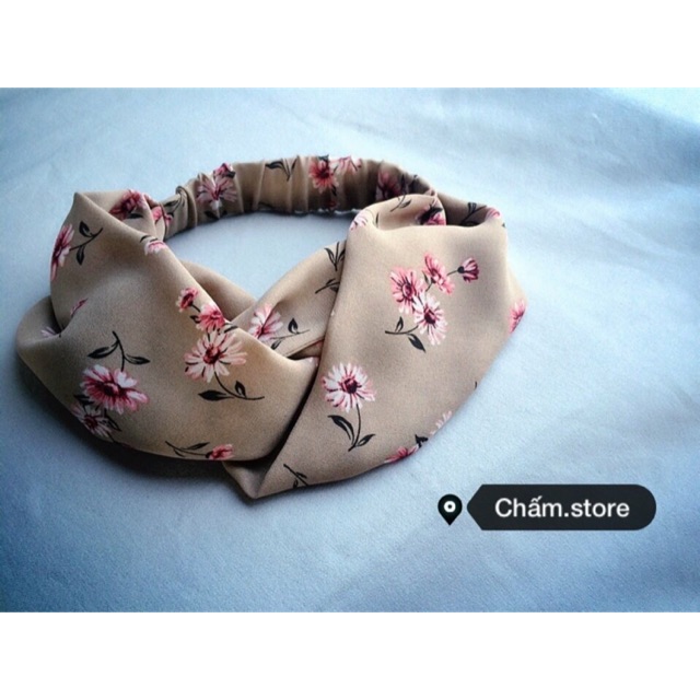 Băng đô chiffon lụa-Khăn turban (designedbyChấm)