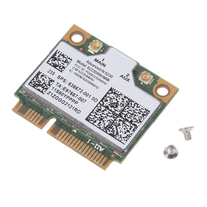 Bảng Mạch WIFI Wlan Mini 6230AN Pcie + 3 Thẻ compatible 0 Cho 4230S 4730S