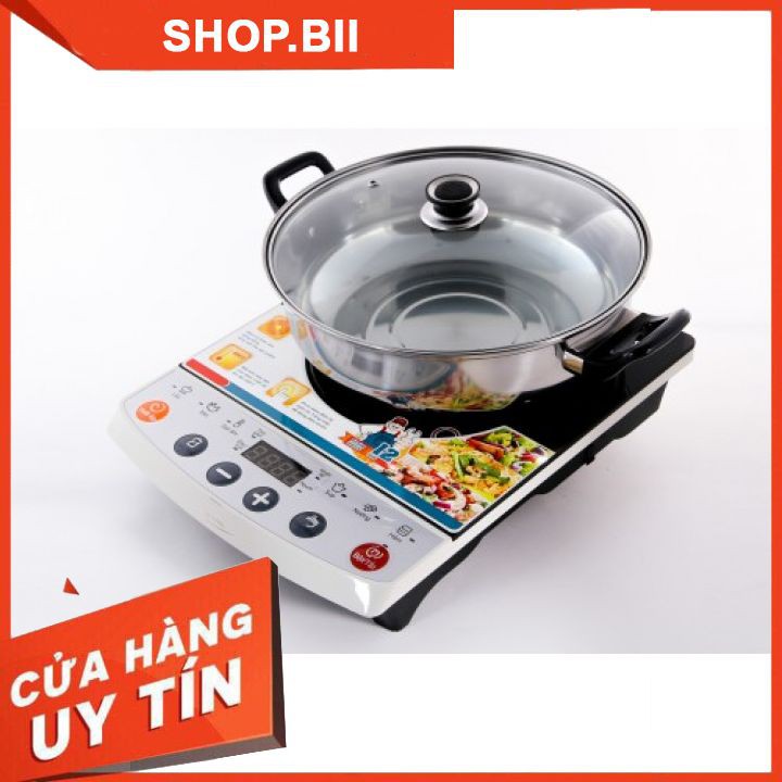 Bếp Từ Đơn, Bếp Từ Đơn Sunhouse SHD-6150 Nhập Khẩu Chính Hãng Siêu Bền Giá Rẻ Tặng Nồi Lẩu Kèm Bảo Hành TQ 12 Tháng.