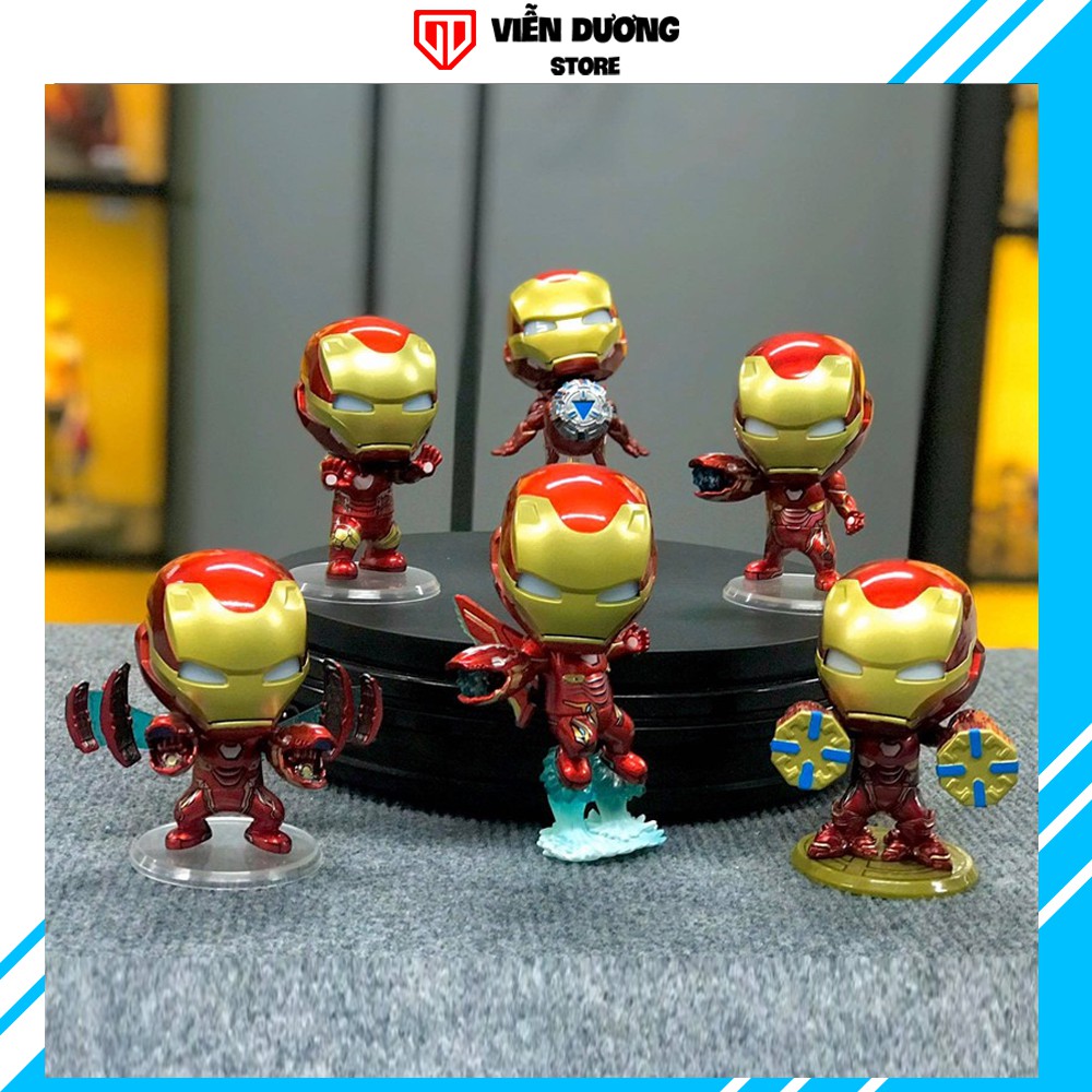 MÔ HÌNH HOTTOYS COSBABY IRON MAN MK50