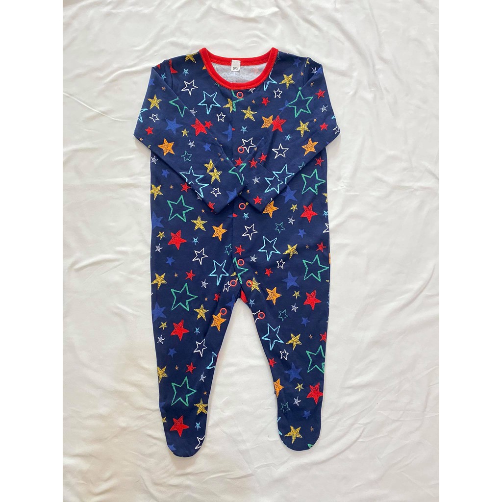 Bodysuit xuất xịn 100% cotton cho bé trai