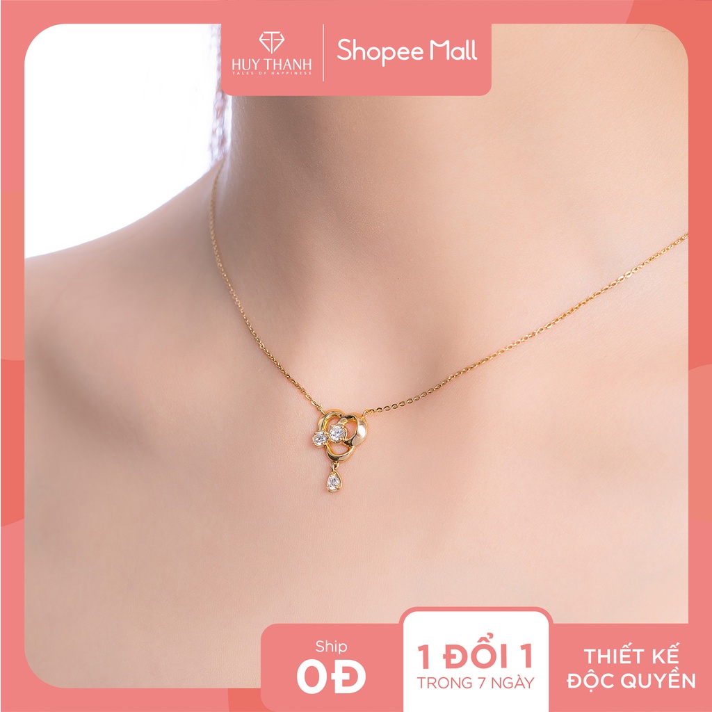 Dây chuyền vàng 14k DCPTB293 Huy Thanh Jewelry