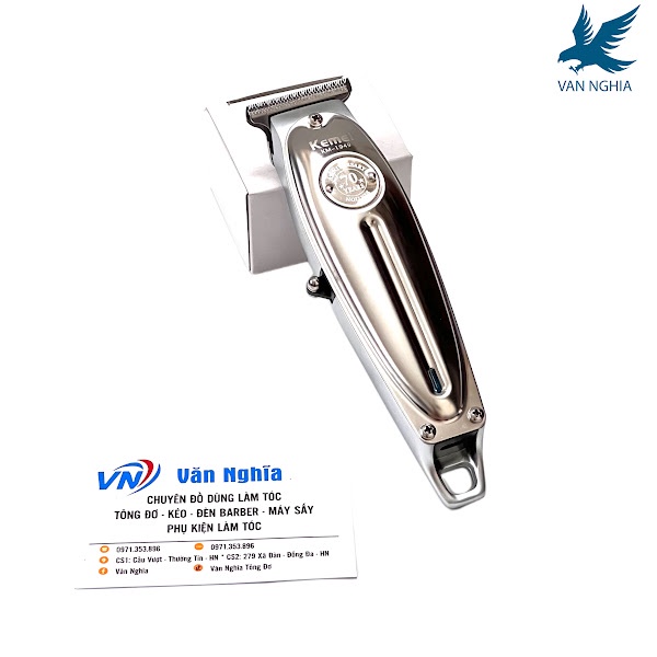 Tông đơ chấn viền Kemei 1949 lưỡi đã mài chuốt bảo hành 6 tháng