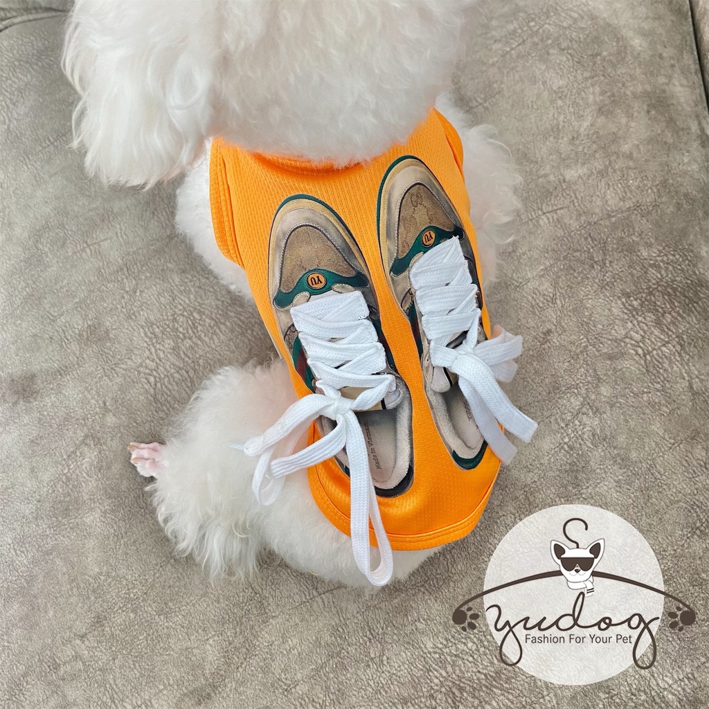 Áo thun đôi giày cho thú cưng chó mèo yudog