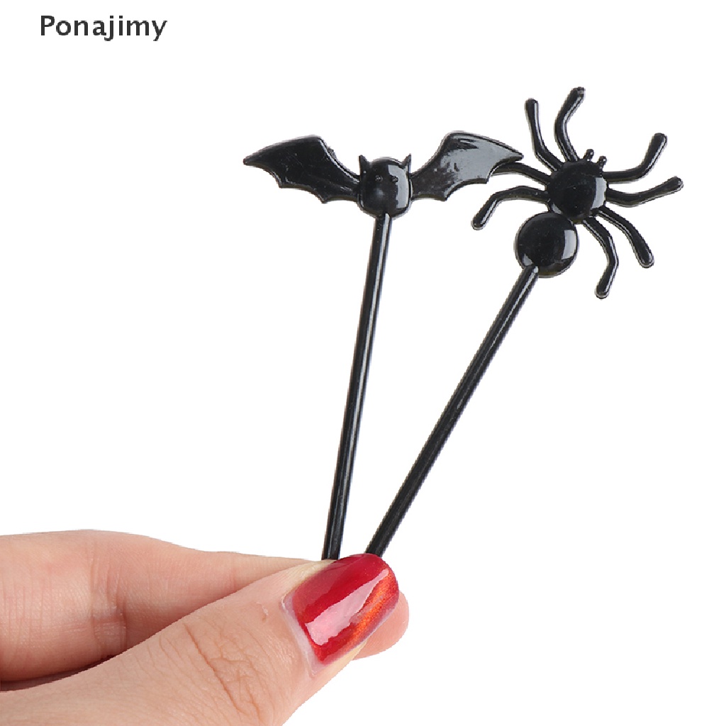 Bộ 10 Nĩa Ăn Trái Cây Phong Cách Halloween