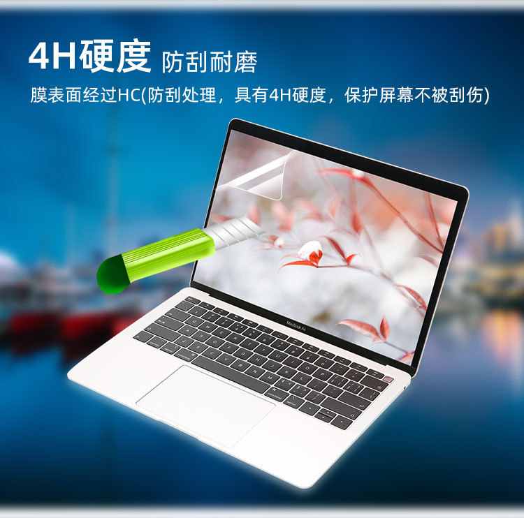 Miếng dán bảo vệ màn thích hợp cho Macbook Air Pro Retina 11 12 13 15 2019 2018 A1706 A1708 Touch Id 2020 A2251