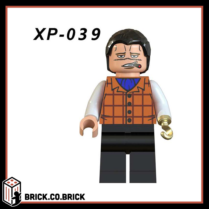 XP-036 -> 041- Đồ chơi lắp ráp minifigures và non lego- Bộ các nhân vật trong anime nổi tiếng của Nhật Bản Onepiece.