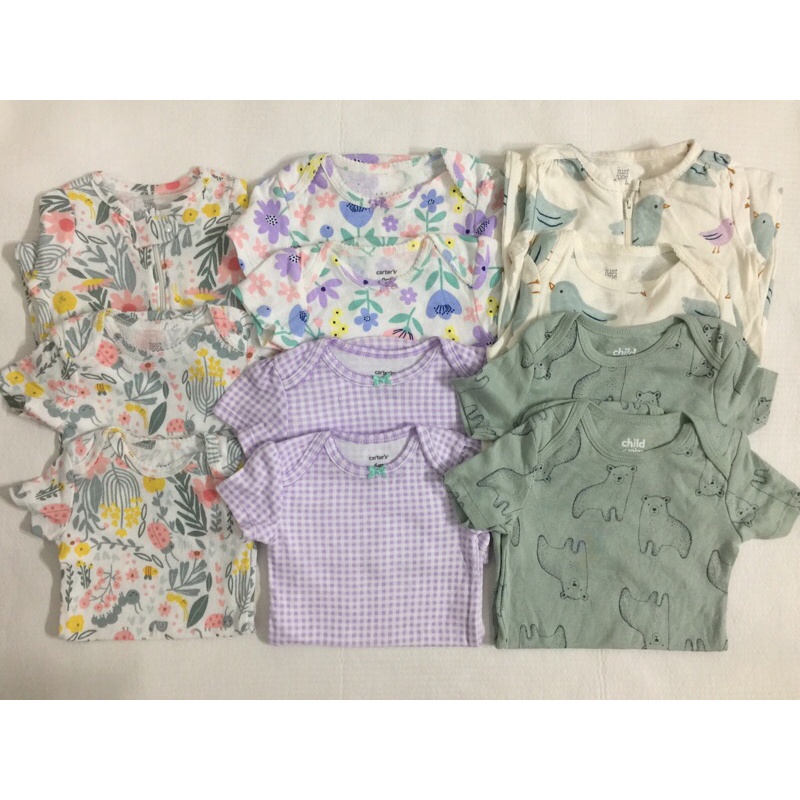 Bộ đồ liền thân/ Bodysuit, body chip xuất xịn cặp, đôi cho bé